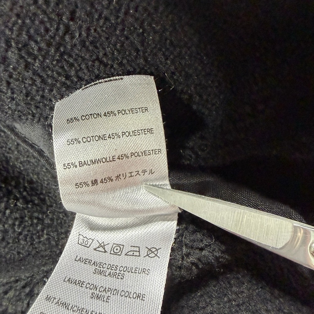 Supreme x True Religion Full Zip Hooded Fleece Graphic Print Hoodie Black Large - Picture 16 of 16